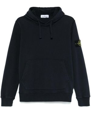 Stone Island Relaxed-Fit Hoodie - Blue