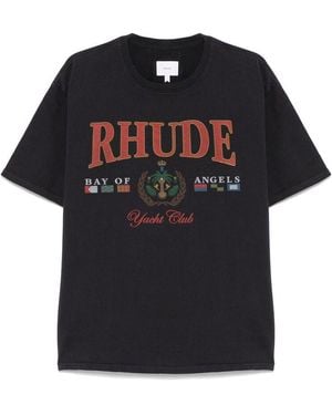 Rhude T-Shirts - Black