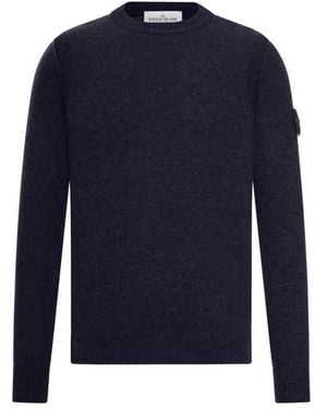 Stone Island Sweaters - Blue