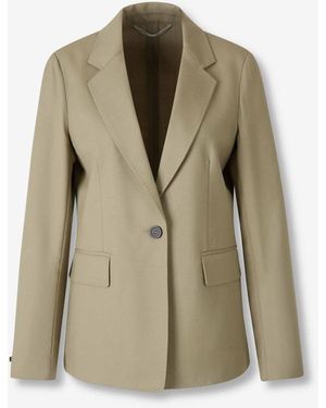Peserico Straight Closure Blazer - Natural