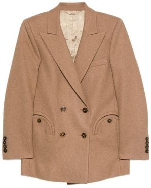 Blazé Milano 'Cholita' Double-Breasted - Natural