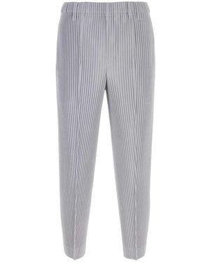 Homme Plissé Issey Miyake Trousers - Grey
