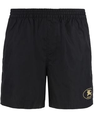 Burberry Nylon Swim Shorts - Black