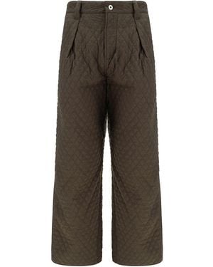 Burberry Quilted Nylon Pants For - Brown