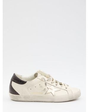 Golden Goose Super Star Trainers - White