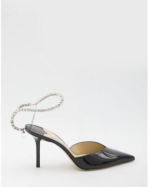 Jimmy Choo Saeda 85 Pumps - Natural