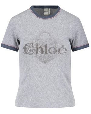 Chloé T-shirts for Women | Online Sale up to 43% off | Lyst