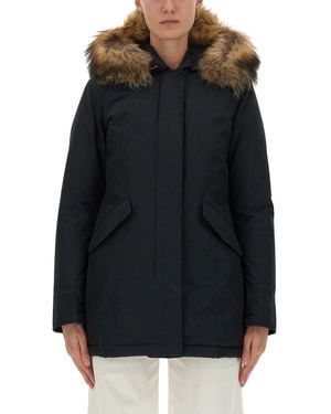 Woolrich "Artic Racoon" Parka - Blue