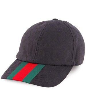 Gucci Gg Supreme Baseball Cap - Blue