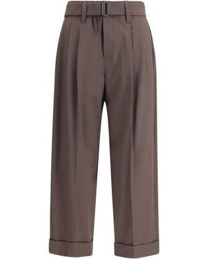 Brunello Cucinelli Trousers - Grey