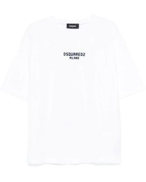 DSquared² Loose Fit Tee - White