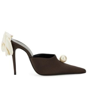 Magda Butrym Shaft Mule - Brown