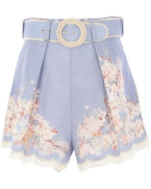 Zimmermann Shorts - Blue