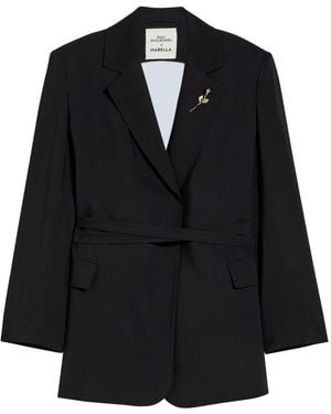 Marella Cutout Clothing - Black