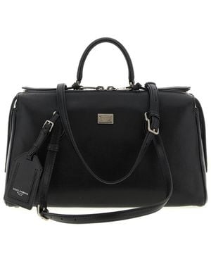 Dolce & Gabbana 'vittoria' Shoulder Bag - Black