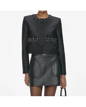 Self-Portrait Jackets - Black