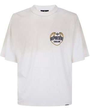 Represent Angel Border" T-Shirt - White
