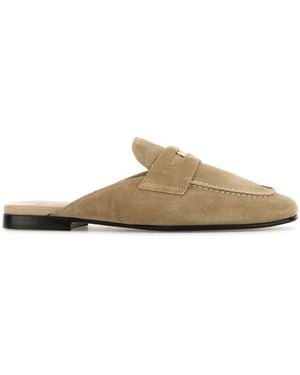 Miu Miu Suede Slippers - Multicolour