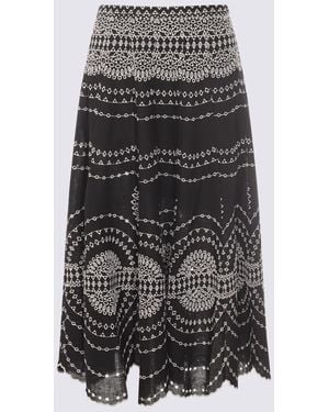 Charo Ruiz And Cotton Skirt - Gray