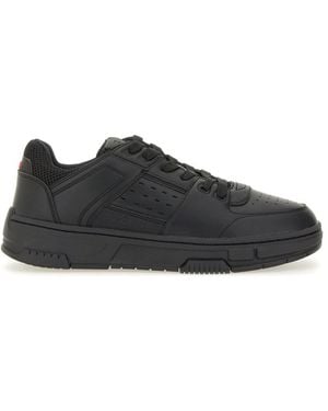 BOSS Trainer With Mesh Details - Black
