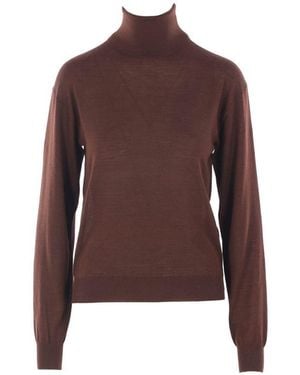Saint Laurent Sweaters - Brown