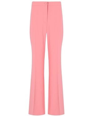 Twinset Pink Flare Pants