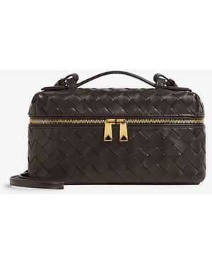 Bottega Veneta Bang Bang Vanity Case Bag - Brown