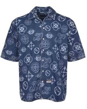 Evisu Shirts - Blue