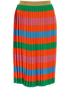 Gucci Viscose Blend Skirt - Red