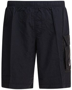 C.P. Company Nylon Cargo Swimsuit - Blue