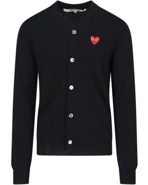 COMME DES GARÇONS PLAY Sweaters - Blue
