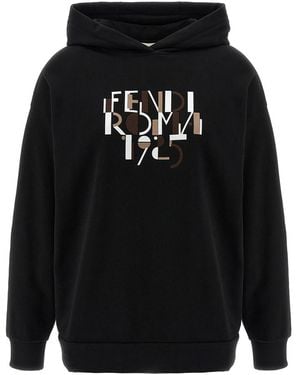 Fendi Roma' Sweatshirt - Black