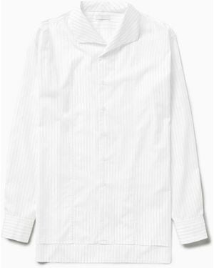 1989 STUDIO Striped L/S Shirt - White