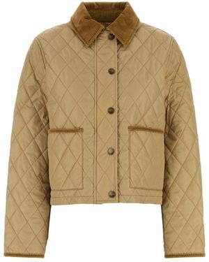 Burberry Jackets - Natural