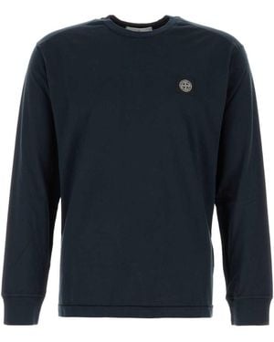 Stone Island Midnight Cotton T-Shirt - Blue