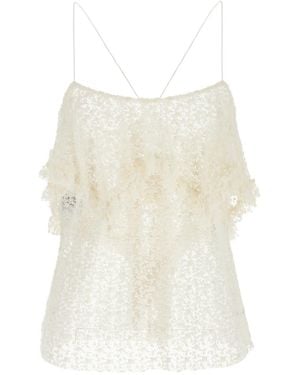 Philosophy Di Lorenzo Serafini Lace Top - White