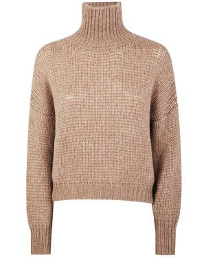 Roberto Collina Long Sleeves Pullover Clothing - Natural