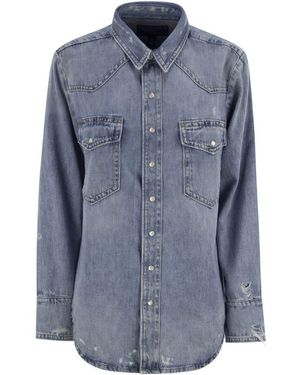 Polo Ralph Lauren Western Shirt - Blue