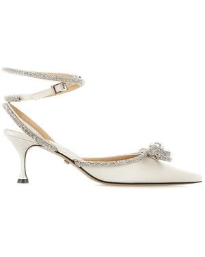 Mach & Mach Heeled Shoes - White