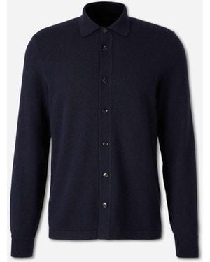 Brioni Cashmere Knit Cardigan - Blue