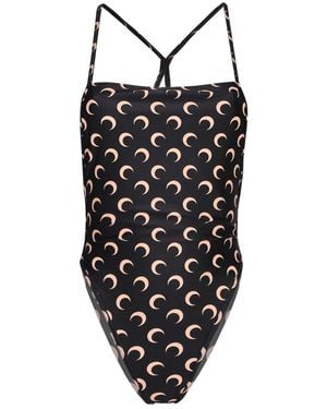 Marine Serre Swimwear - Black