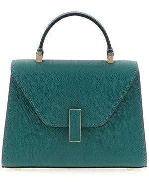 Valextra Micro 'Iside' Crossbody Bag - Green