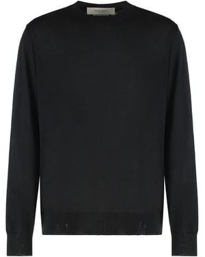 Golden Goose Sweater With Round Neckline - Black