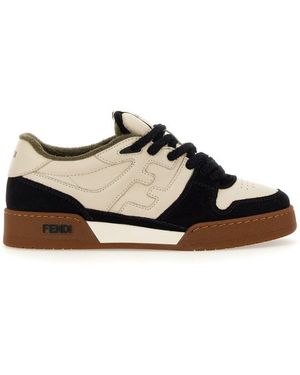 Fendi Trainer Low Top "Match" - Black