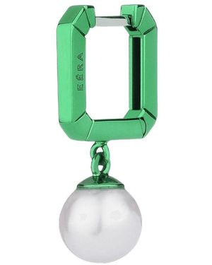 Eera Mini Pearl Earring - Green