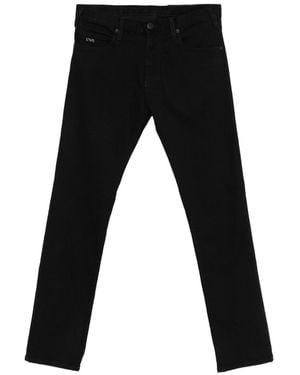 Emporio Armani Denim Cotton Jeans - Black