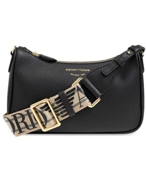 Emporio Armani Baguette Shoulder Bag - Black