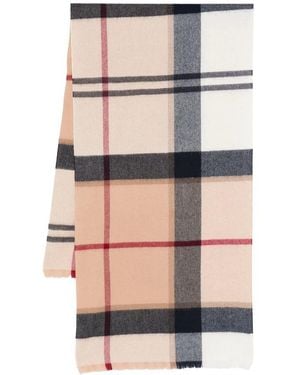 Barbour Winter Scarves - Natural