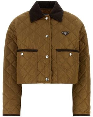 Prada Jackets - Brown