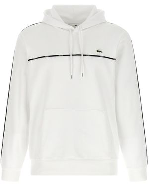 Lacoste Trim' Hoodie - White